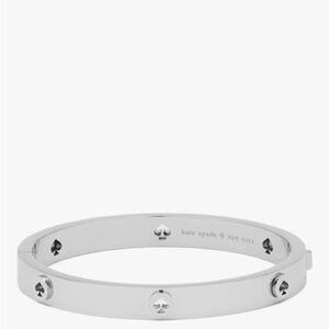Kate Spade Metallic Silver Bangle